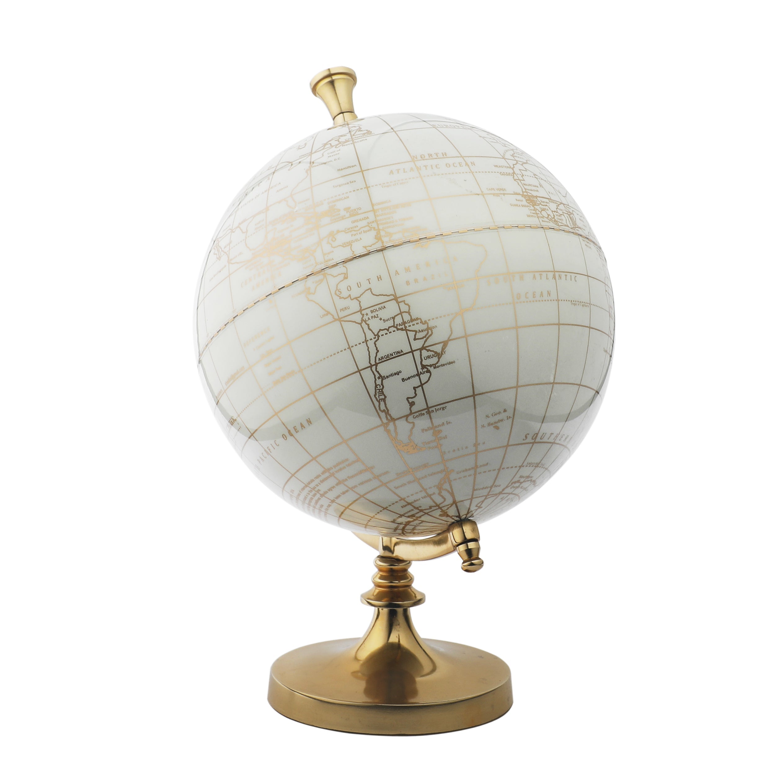 Berlin Laminated White Globe