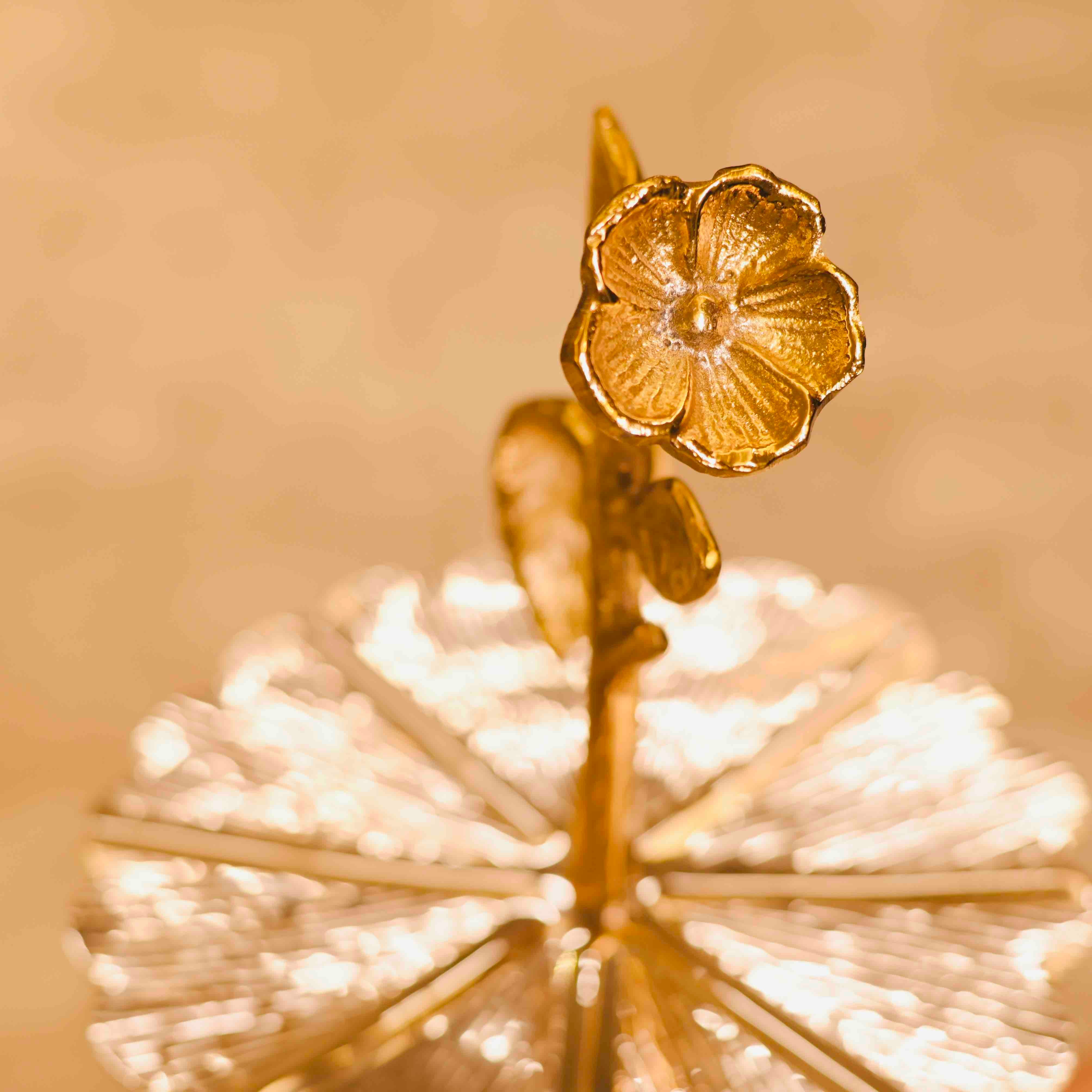 Avani Two Tier Round Floral Platter