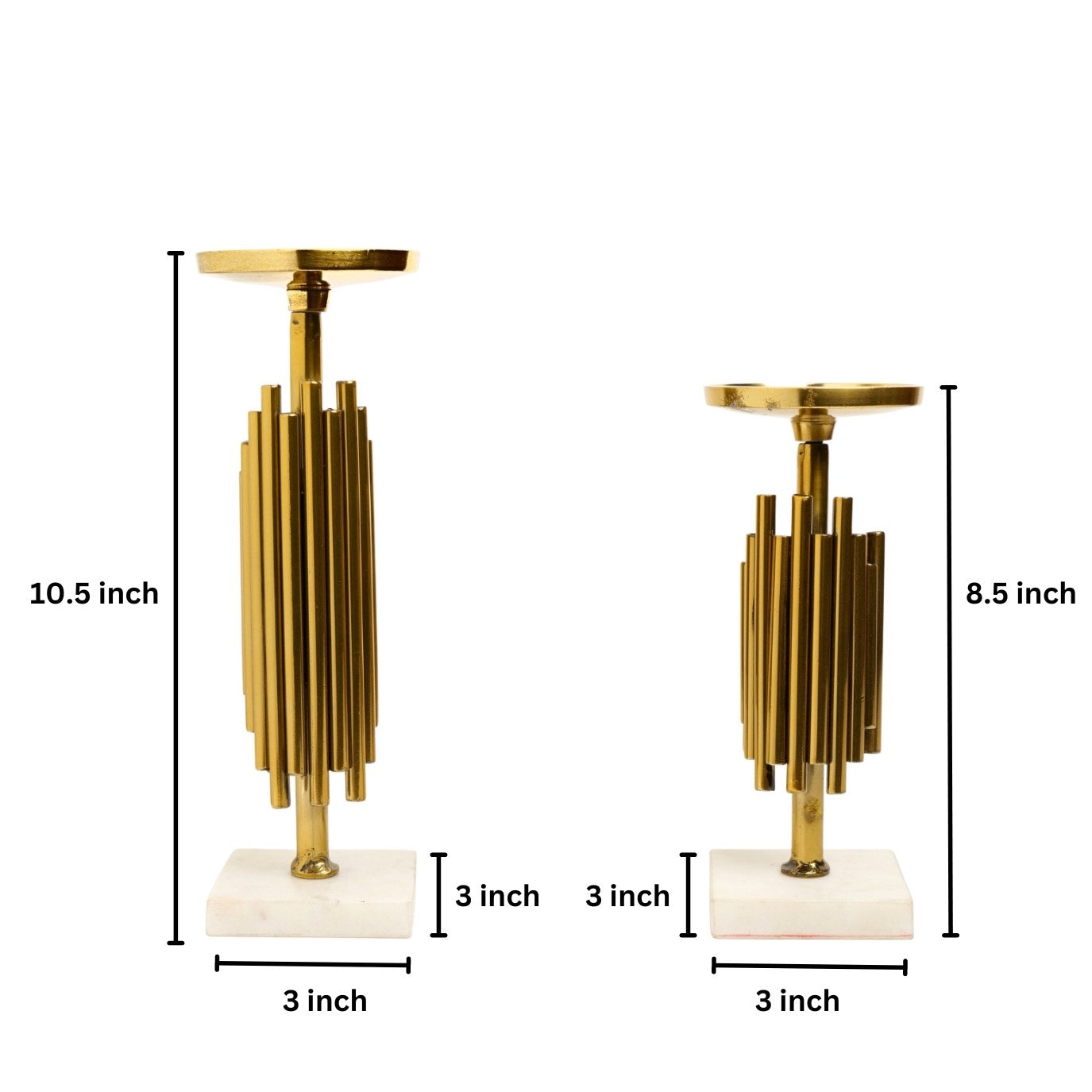 Vivienne Candleholder Set of 2