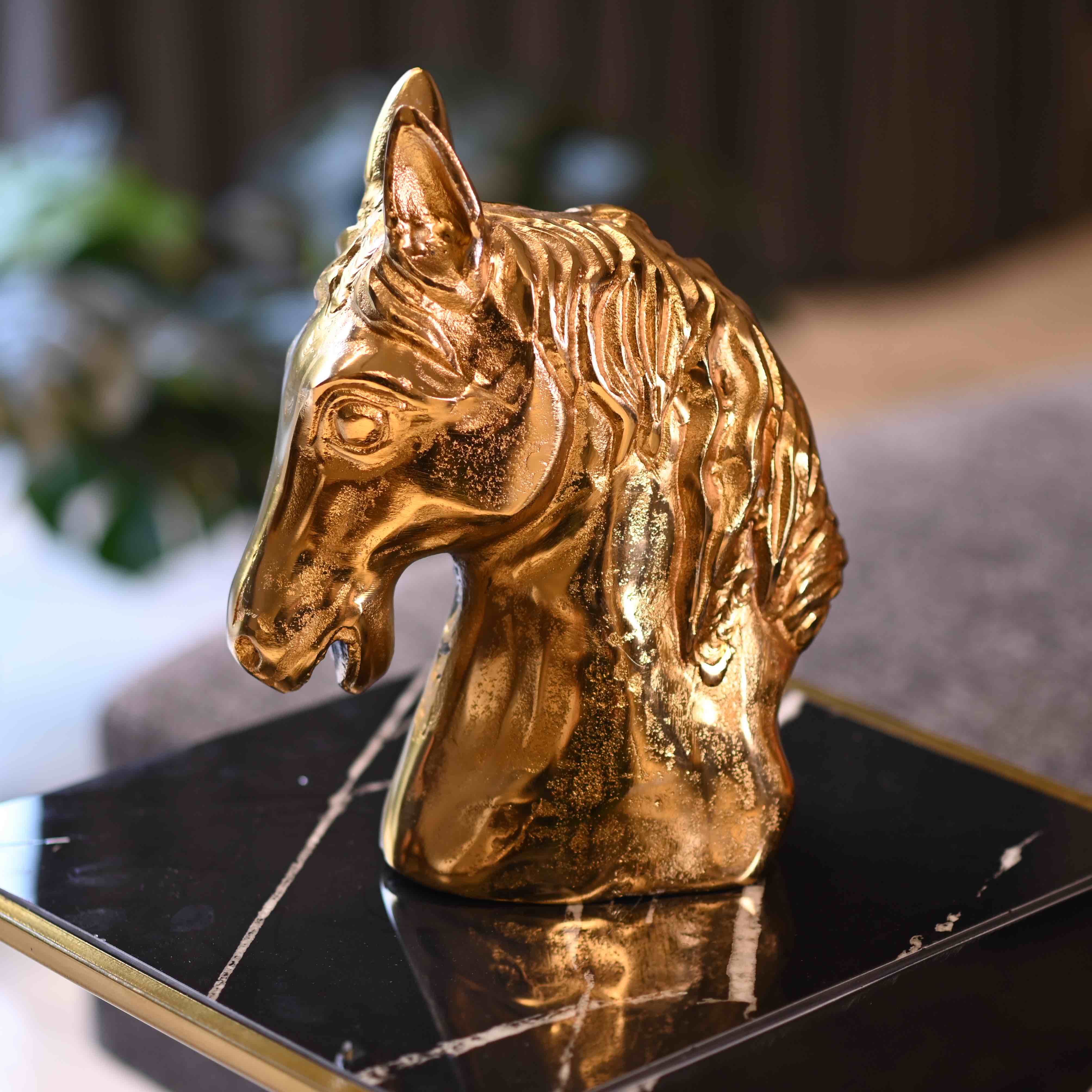 Elysian Horse Head Decorative Accent