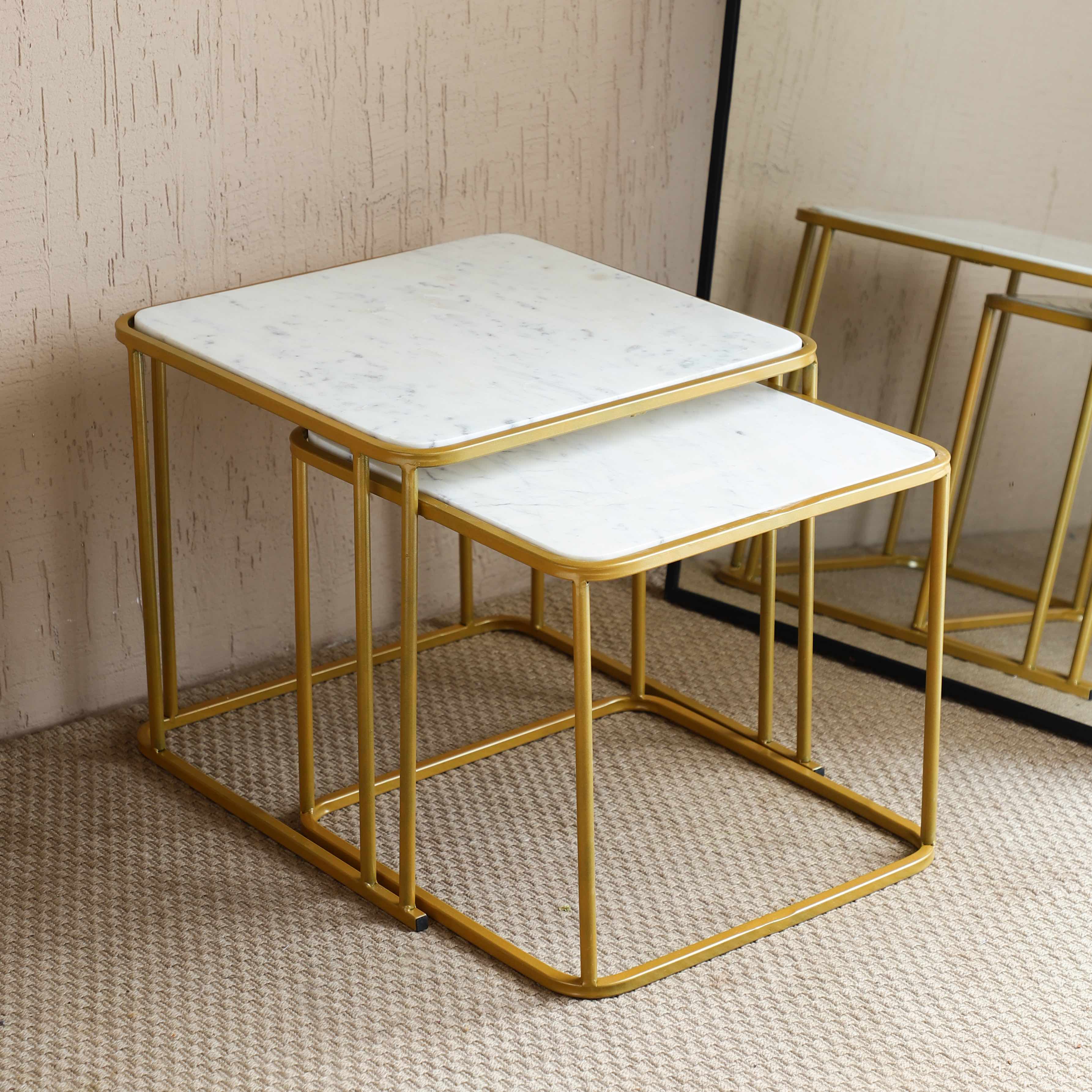 Marais Square Nesting Tables Set of 2
