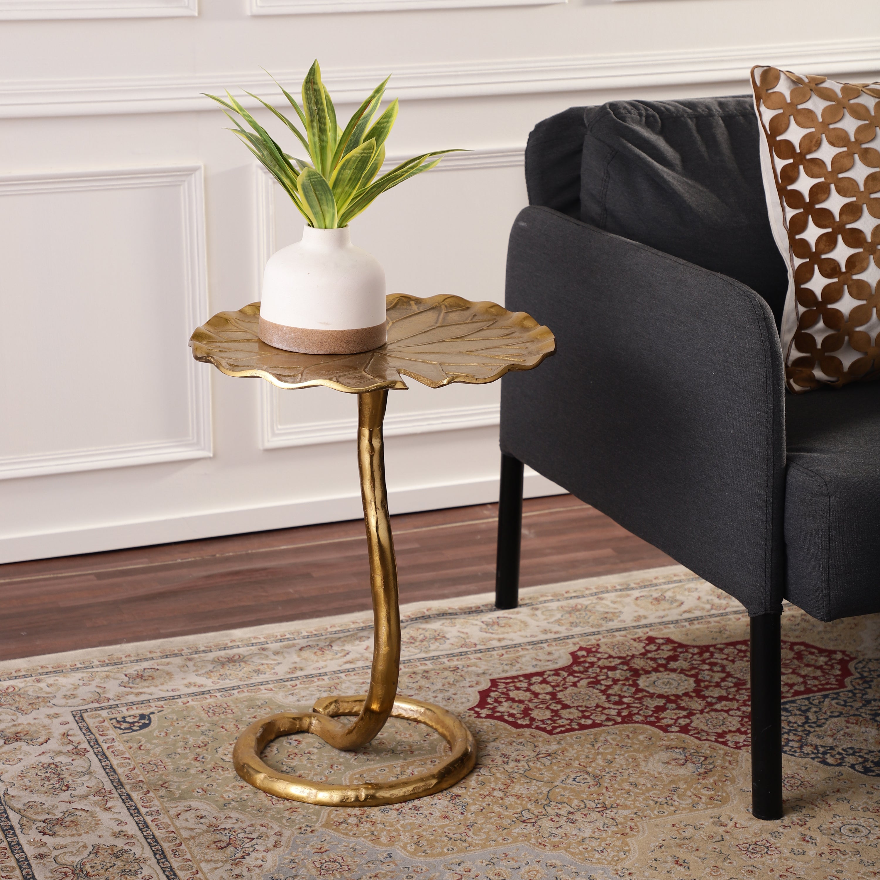 Magnolia Textured Drink Table