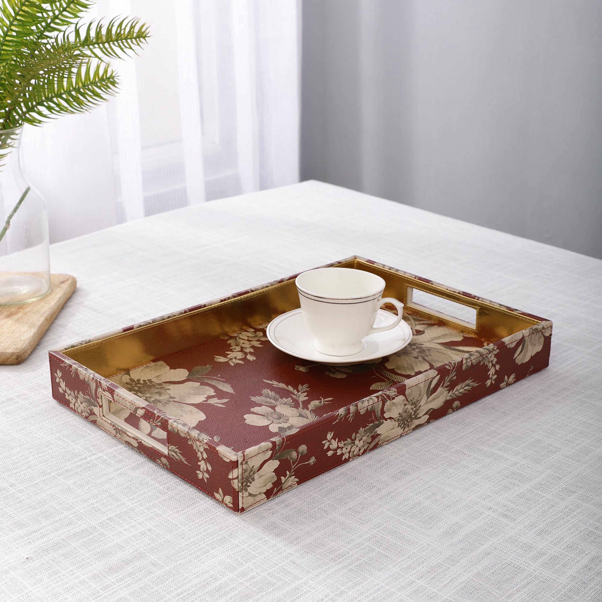 Blossom Floral Printed Rectangle Tray