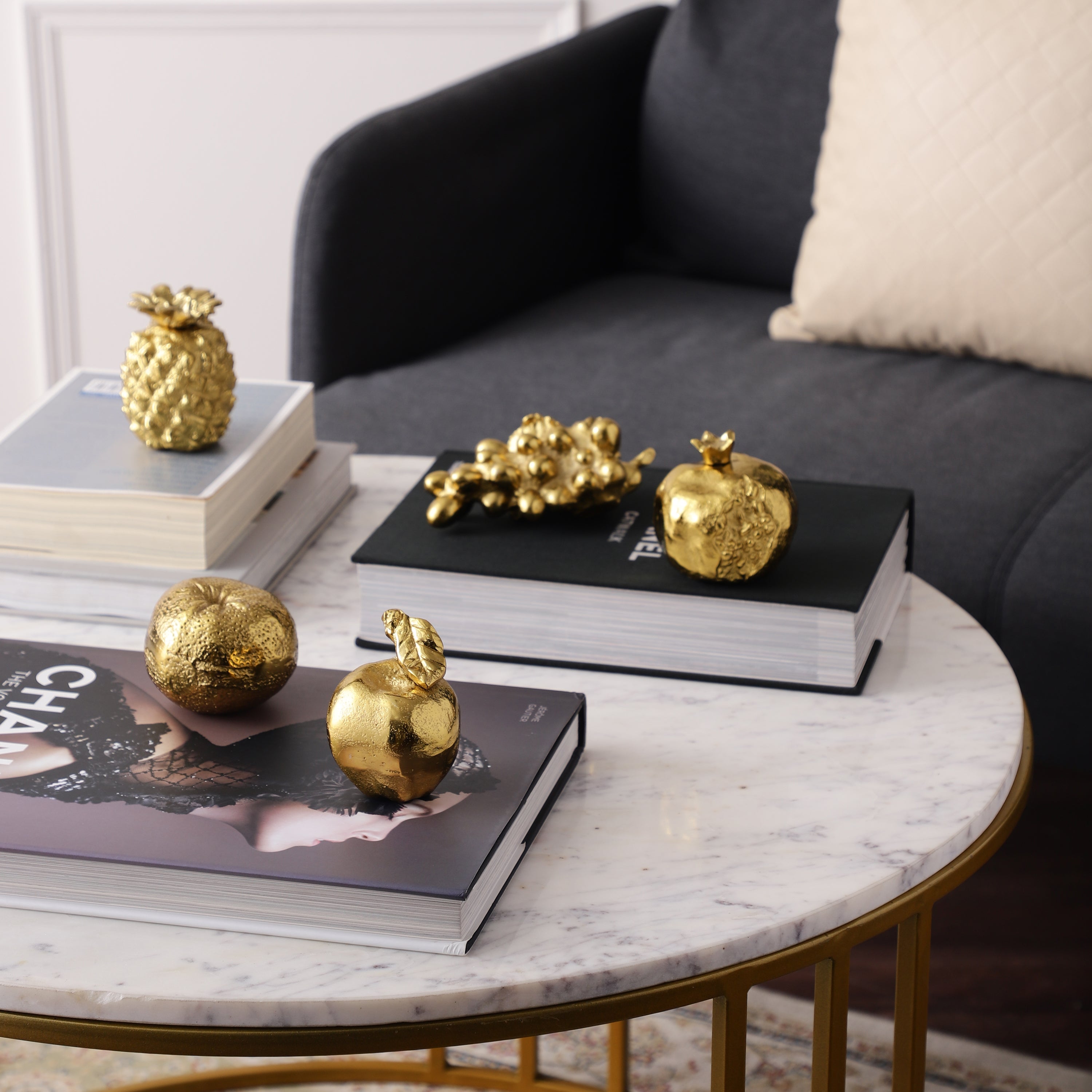 Oversized Assorted Fruit Accent Set of 5