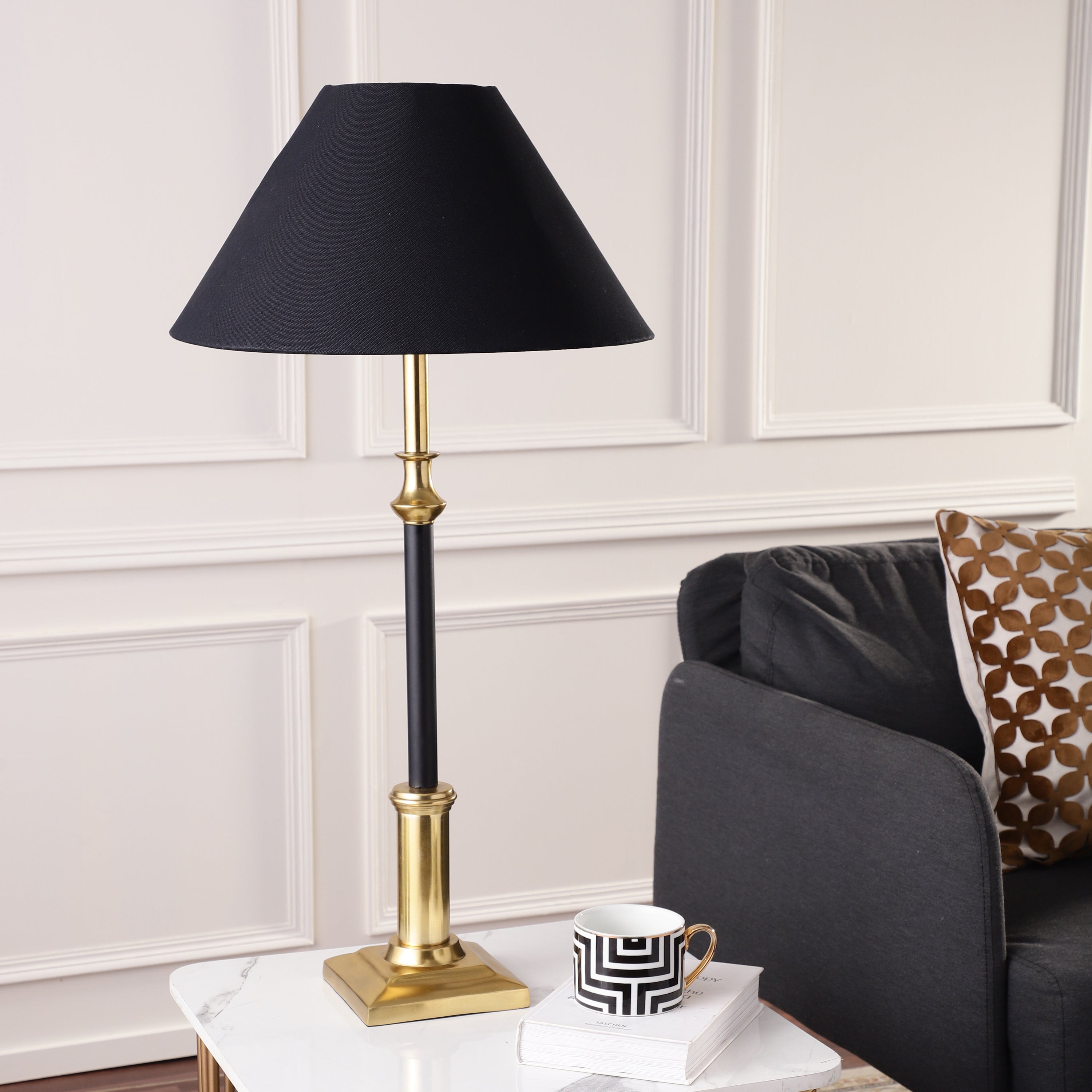 Golden Noir Table Lamp