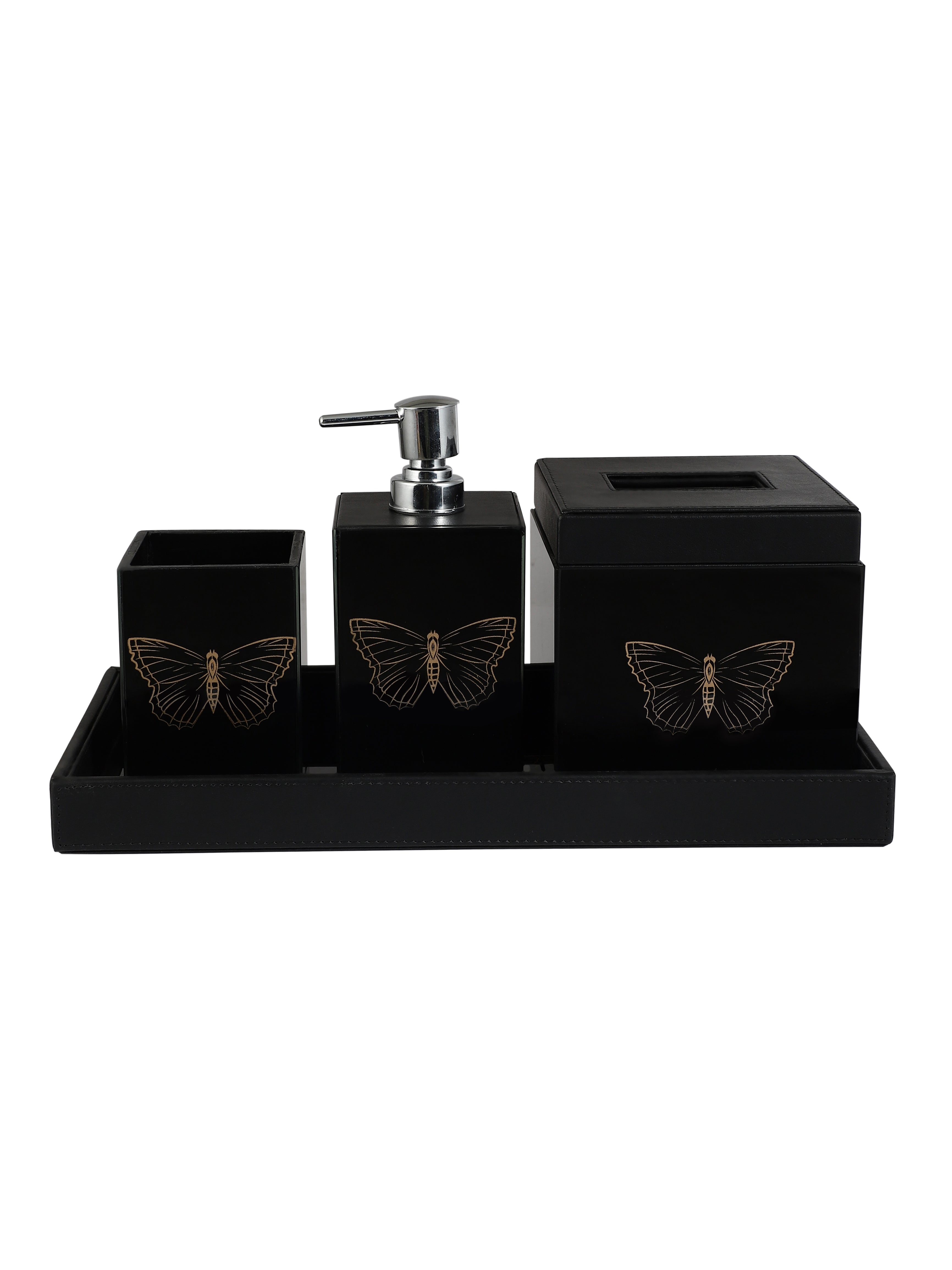 Zahara Butterfly Bathroom Set