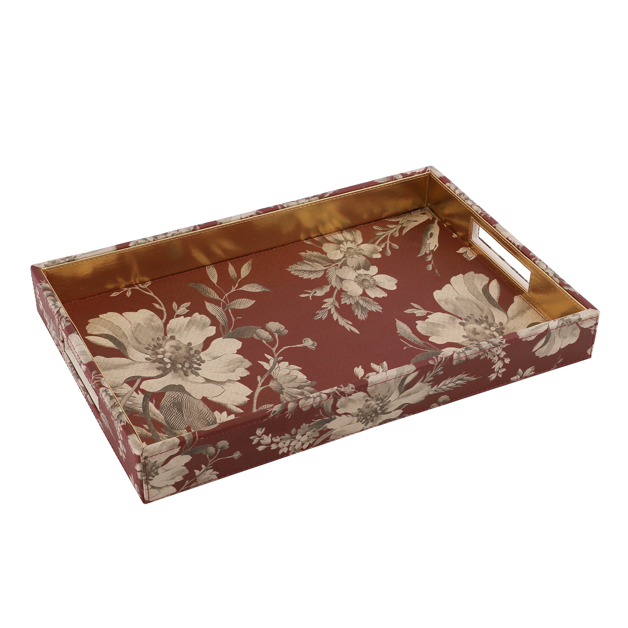 Blossom Floral Printed Rectangle Tray