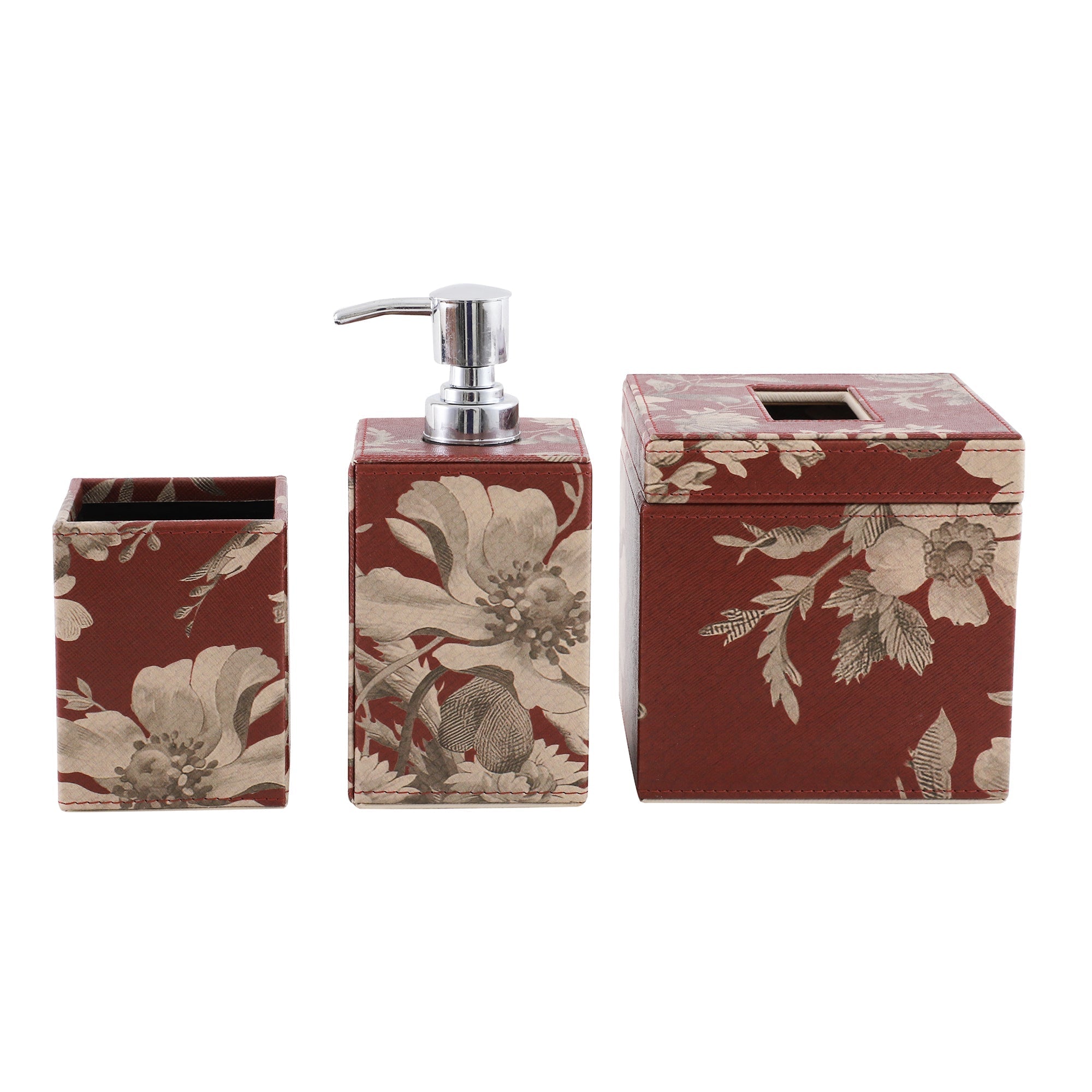Blossom Floral Printed Bathroom Set