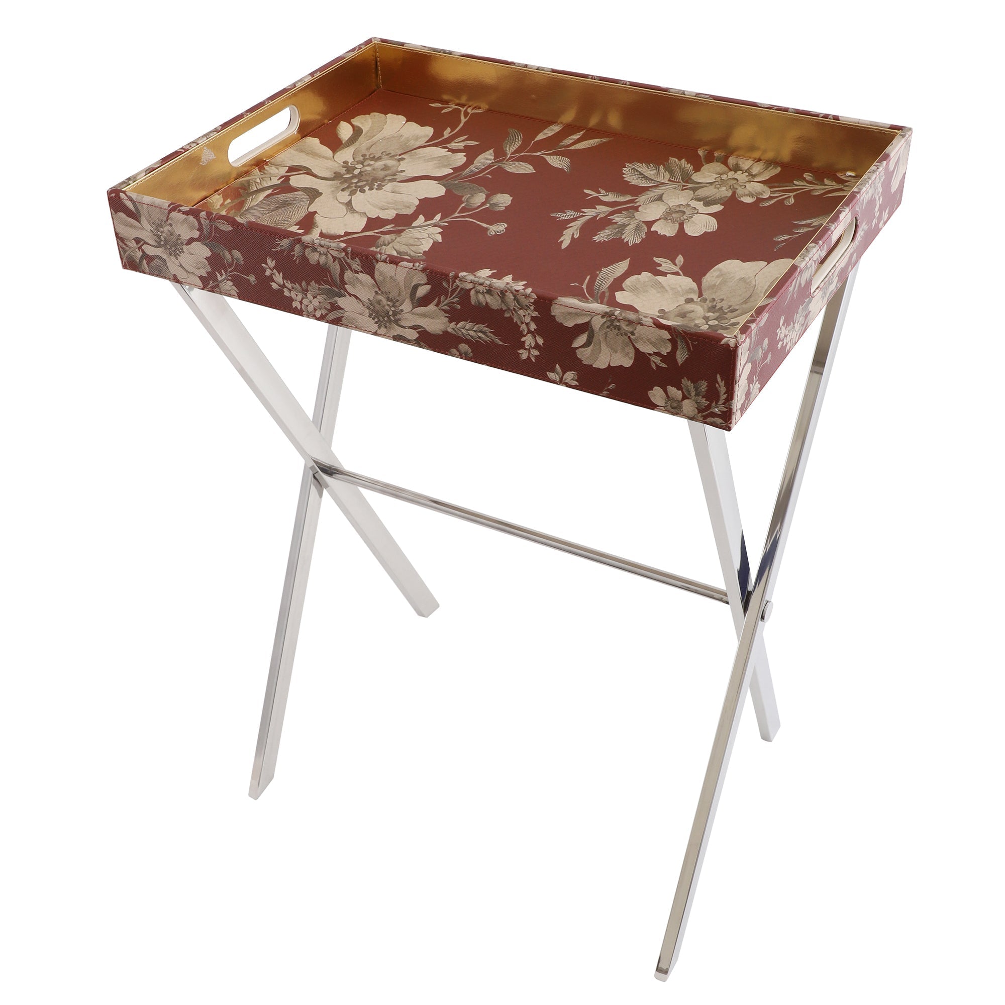 Blossom Floral Print Butler Tray Table