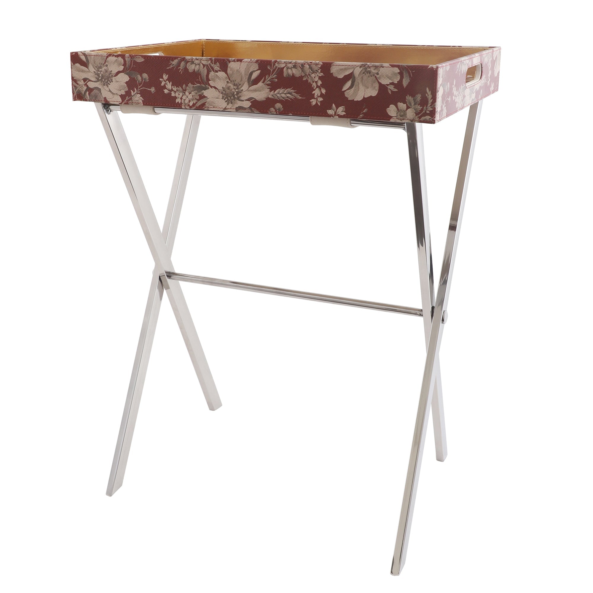Blossom Floral Print Butler Tray Table