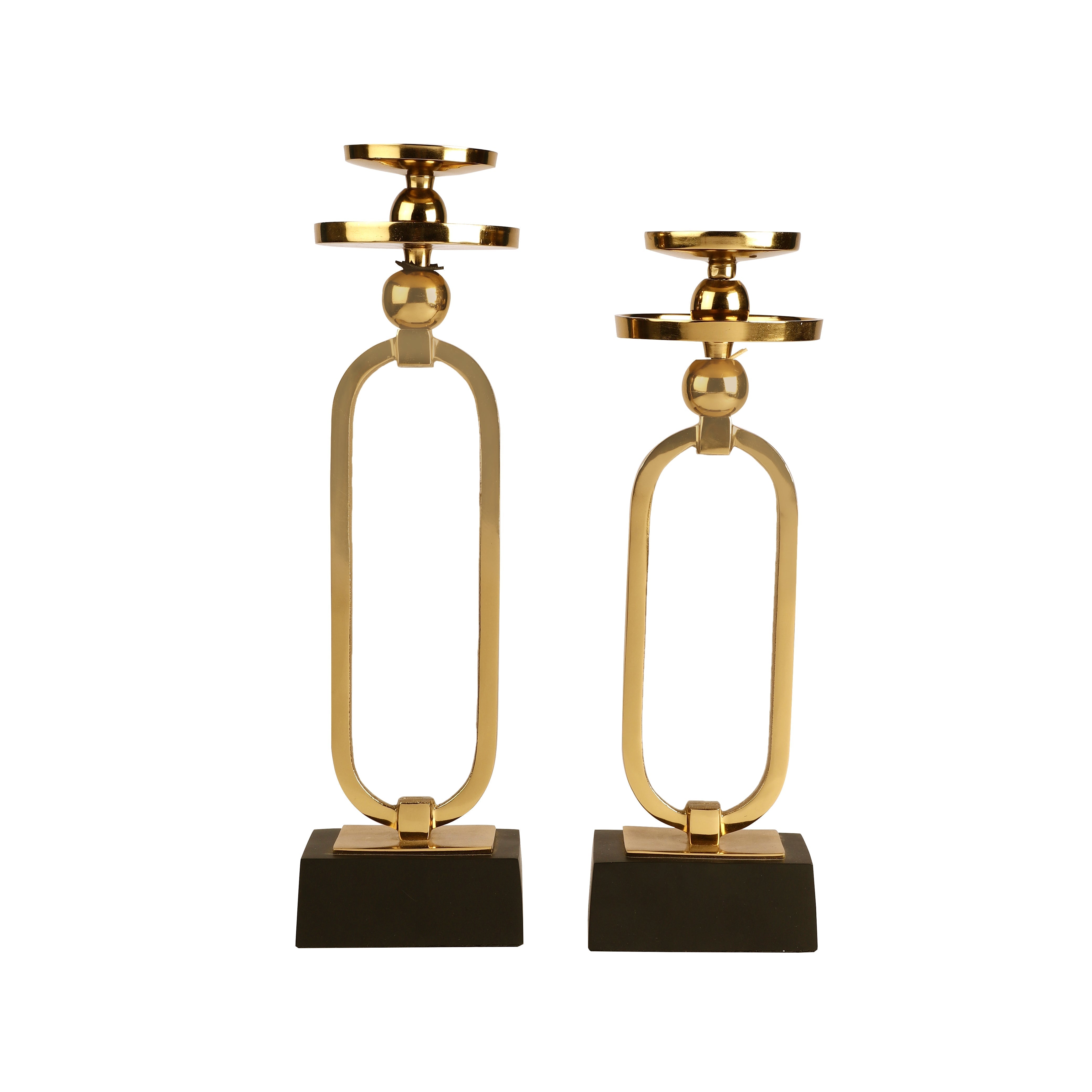 Celeste Gold Candleholder Set of 2