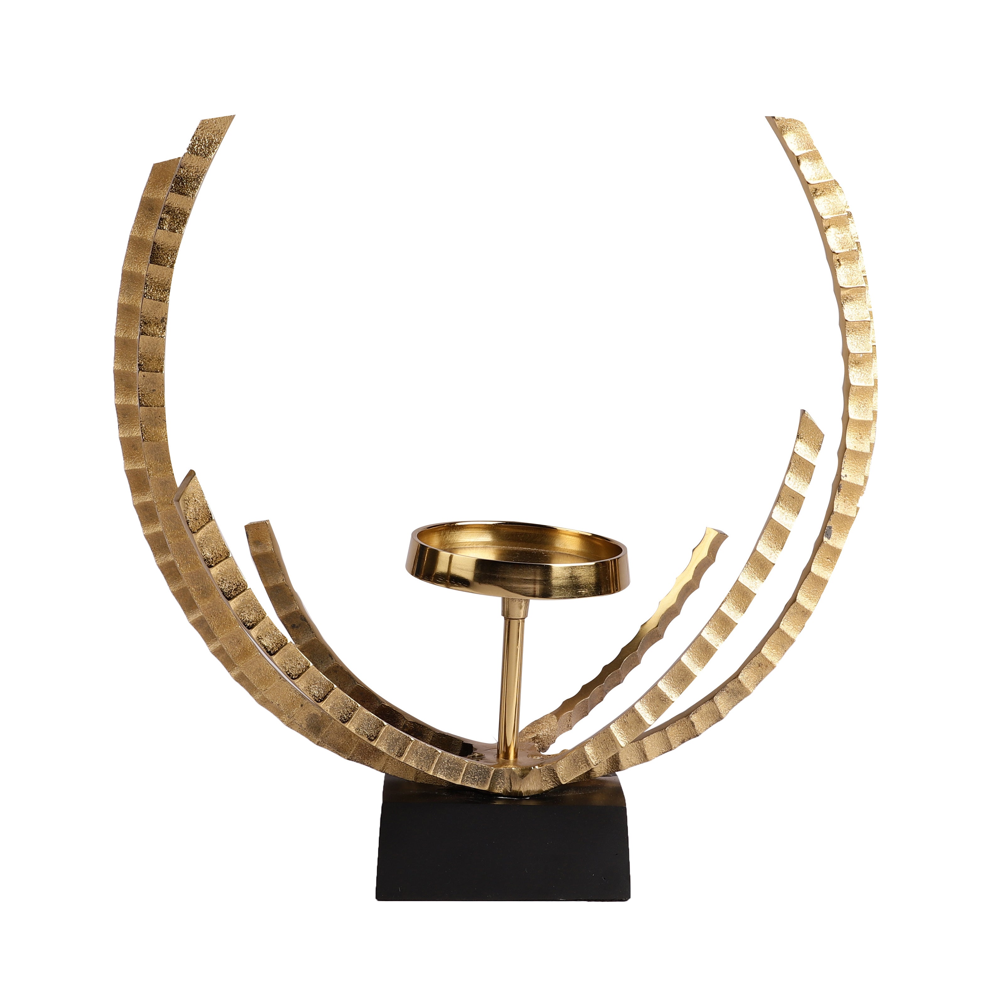 Orlando Gold Candleholder Set of 2