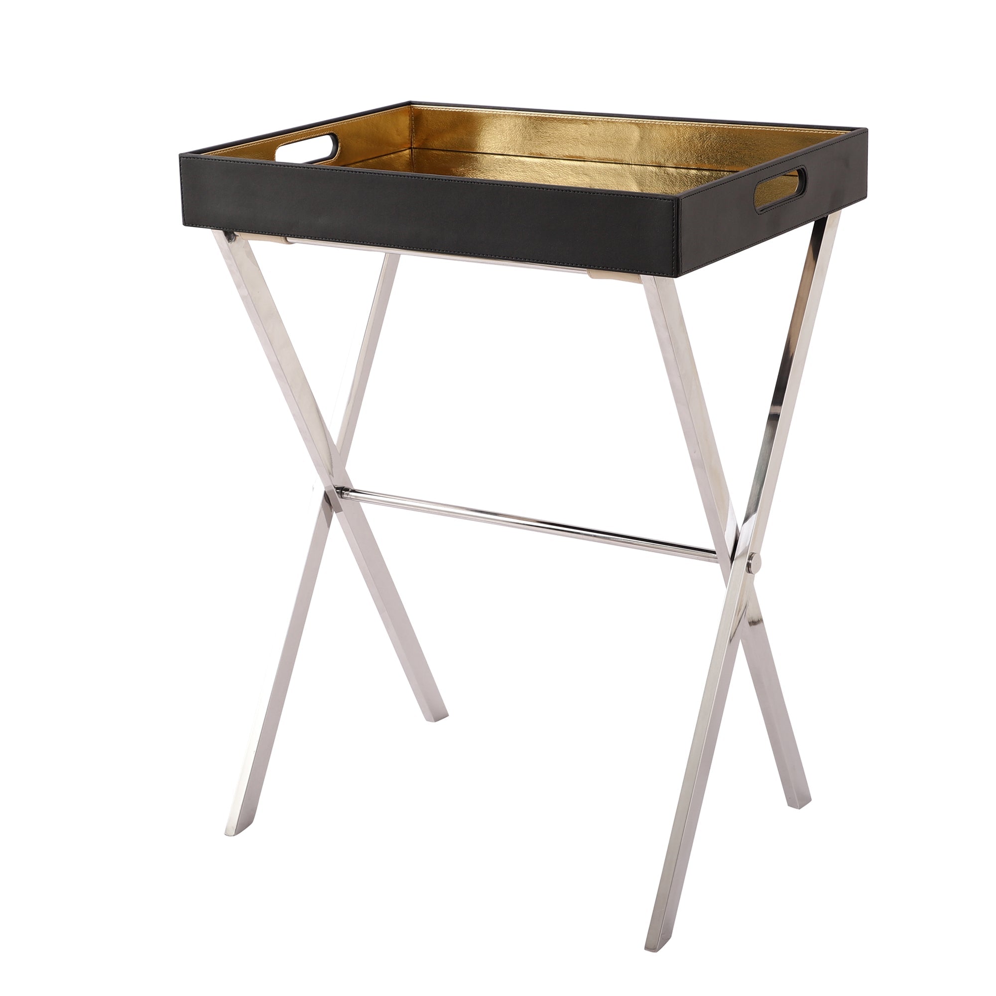 Azalea Dragonfly Black Butler Tray Table