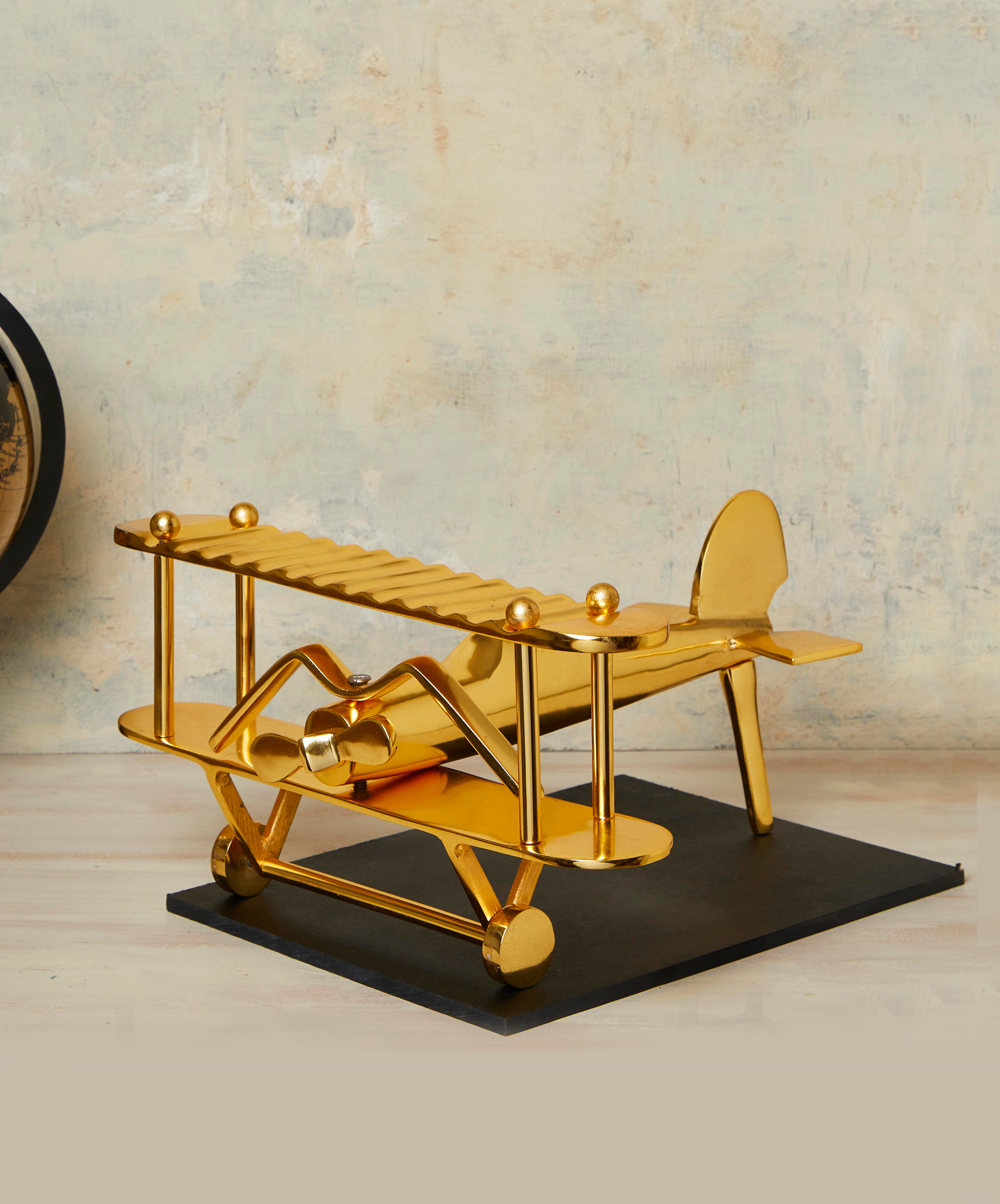 James Oversized Vintage Aeroplane with base