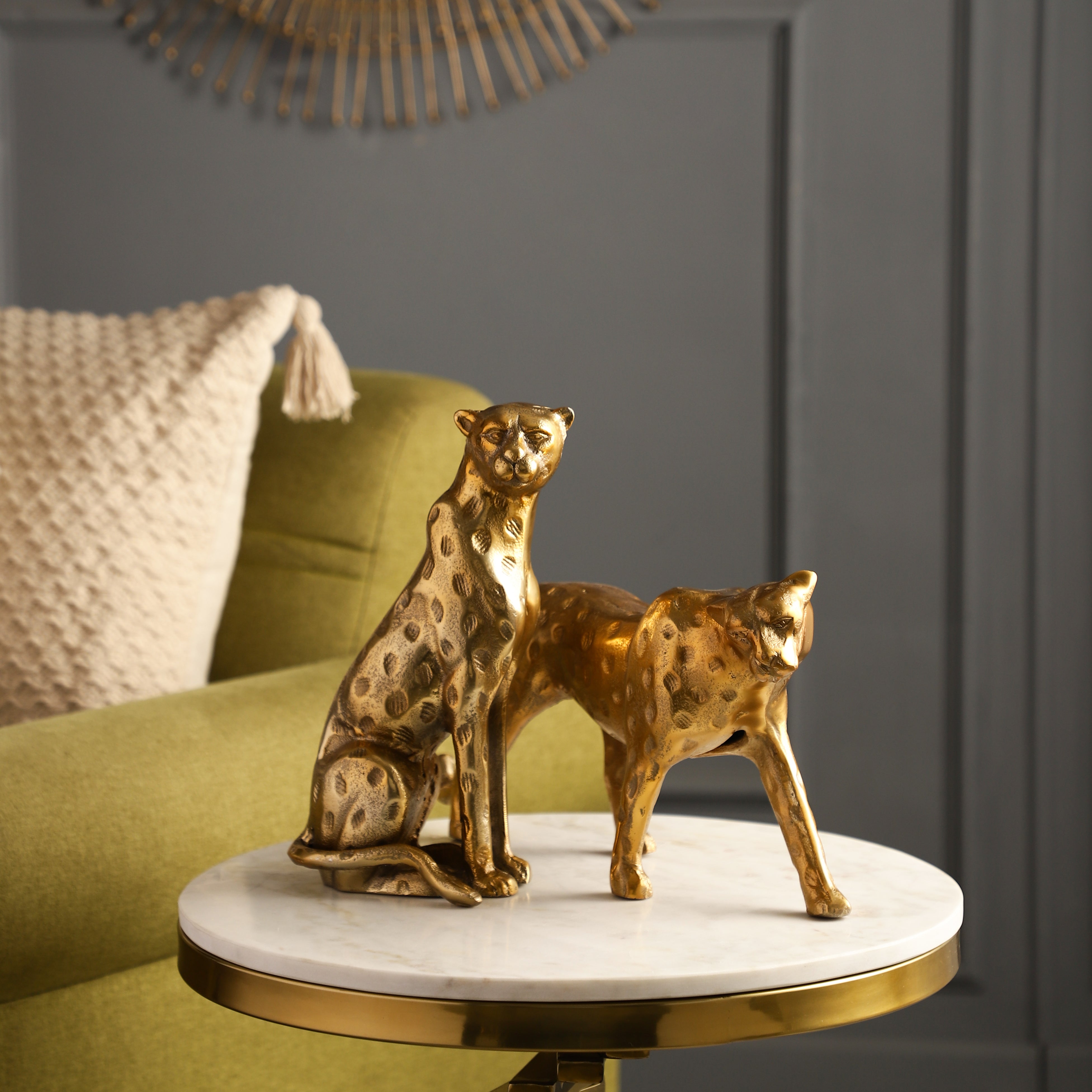 Blaze Decorative Cheetah Set of 2