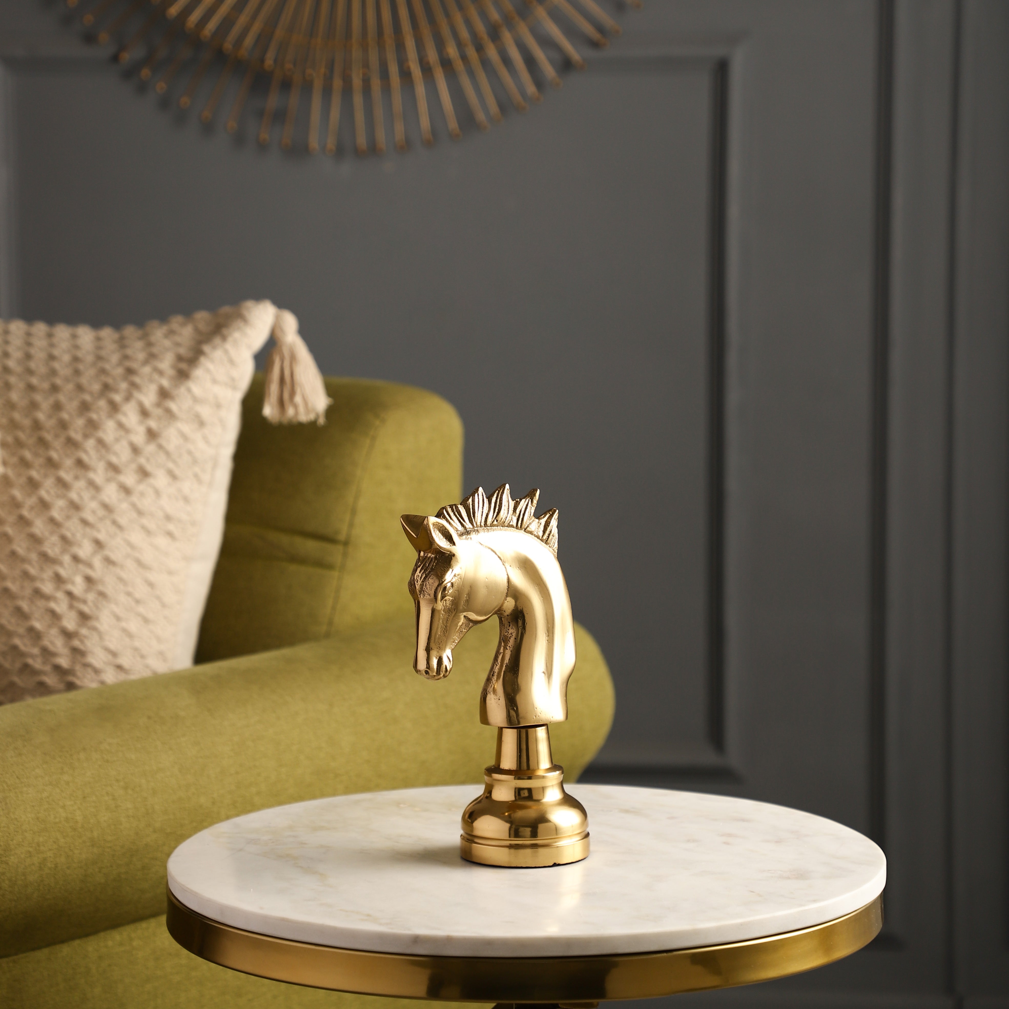 Oversized Horse Chess Decorative Accent