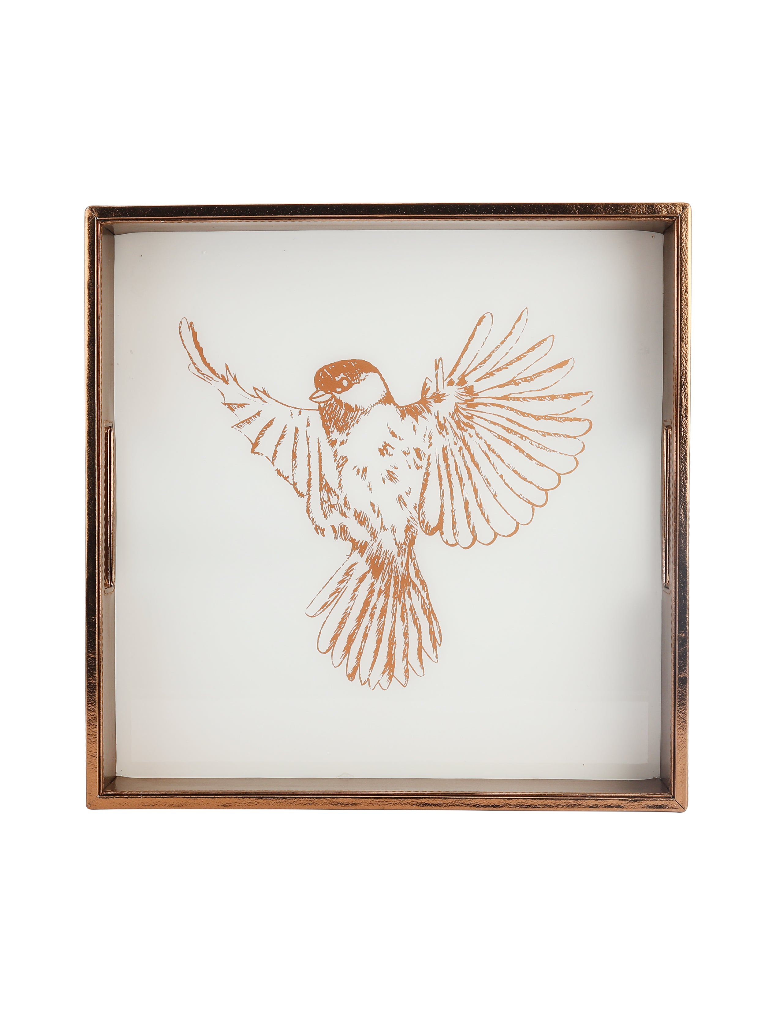 Eviana Bird Square Tray