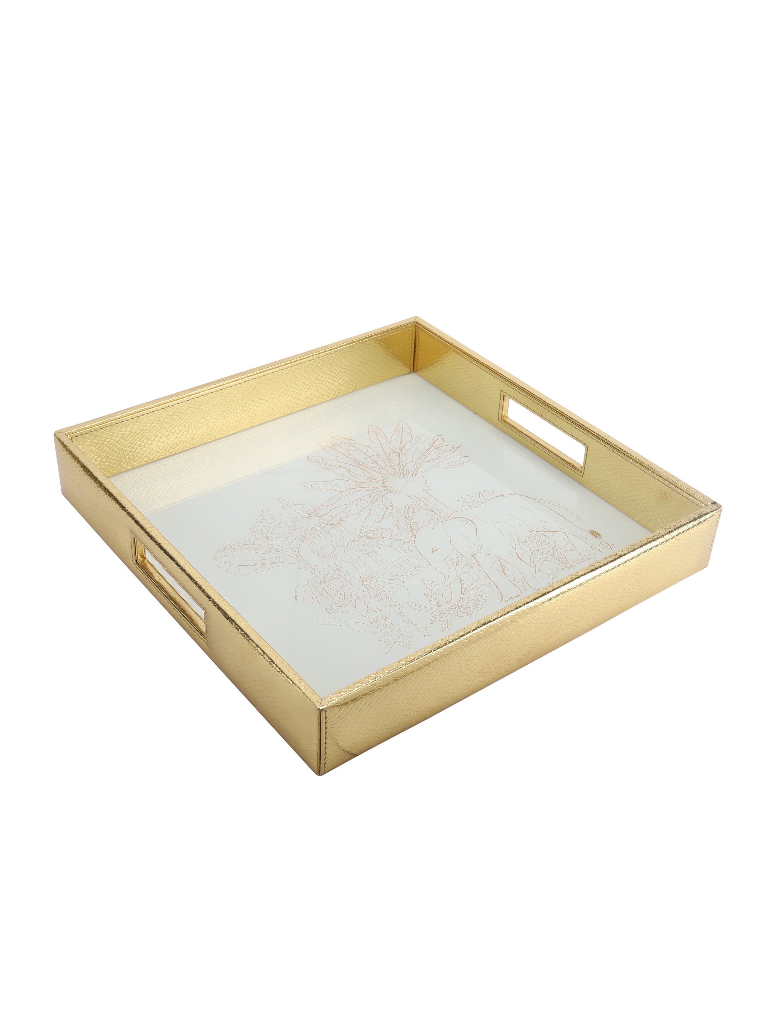 Kipling Animal Scenery Square Tray