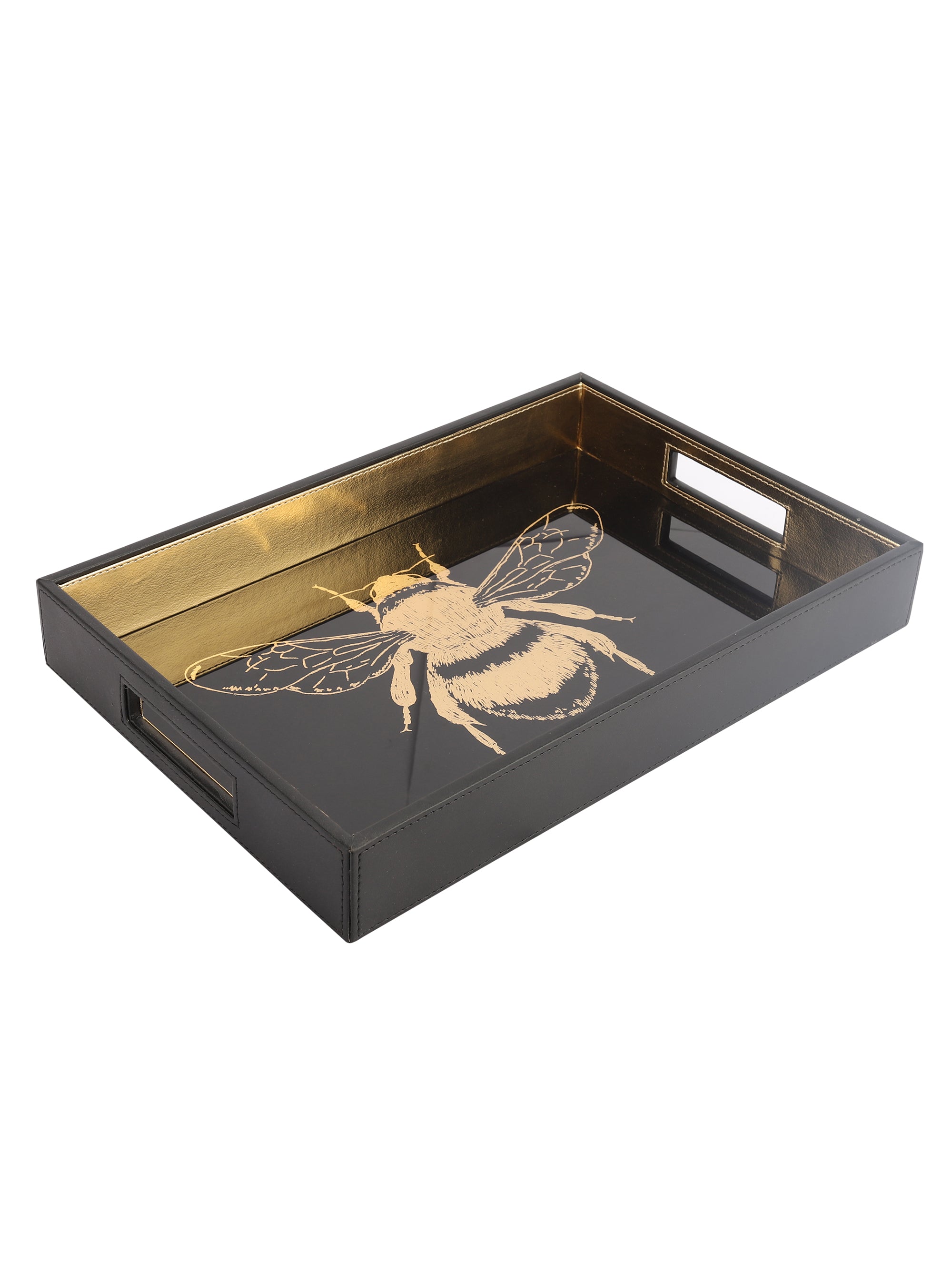 Aster Bumble Bee Rectangle Tray