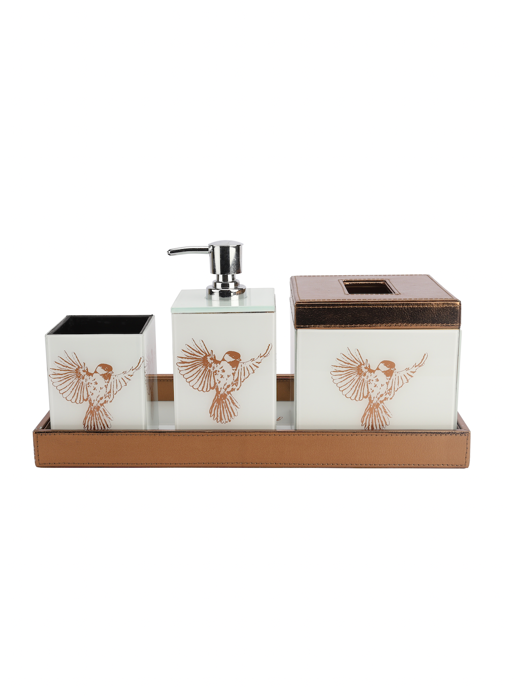 Eviana Bird Bathroom Set