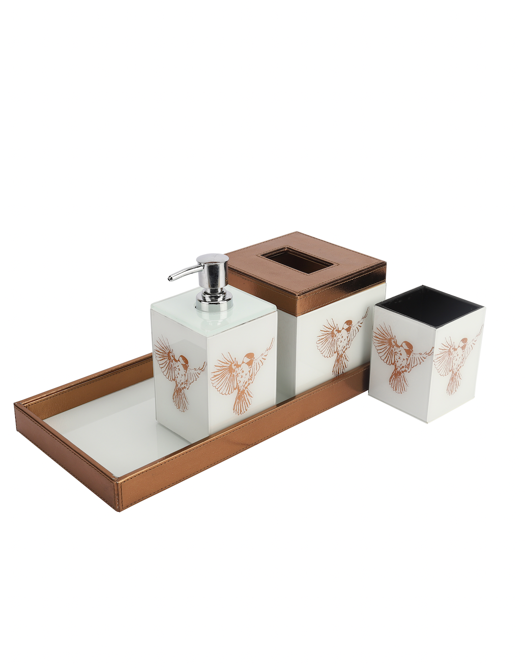 Eviana Bird Bathroom Set