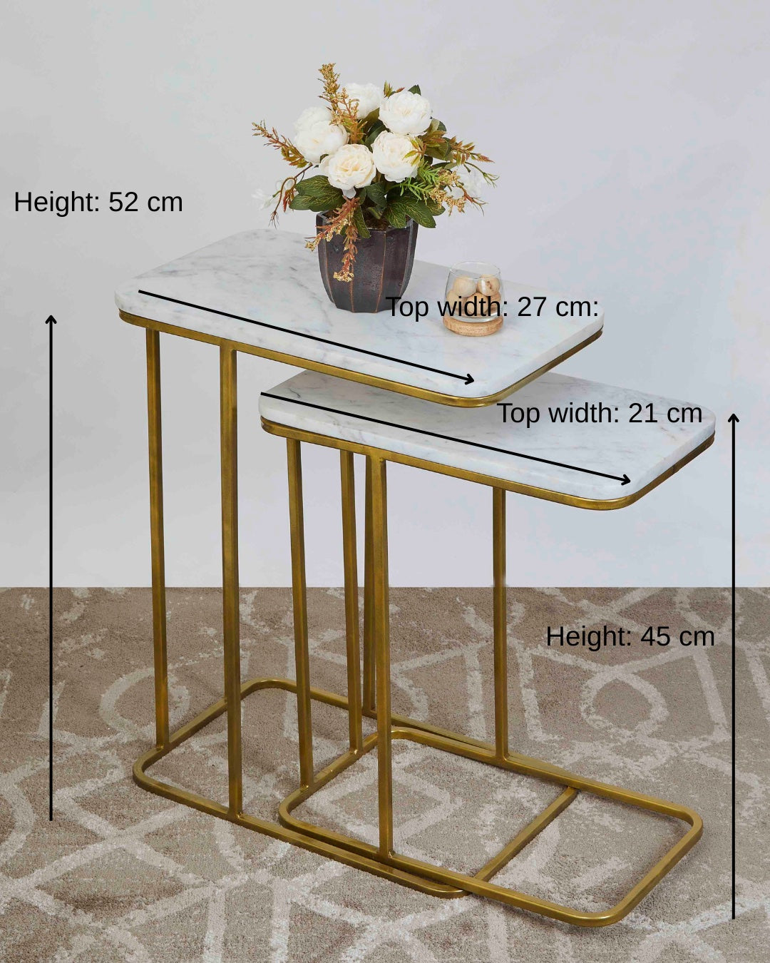 Casablanca Nesting Table Set of 2