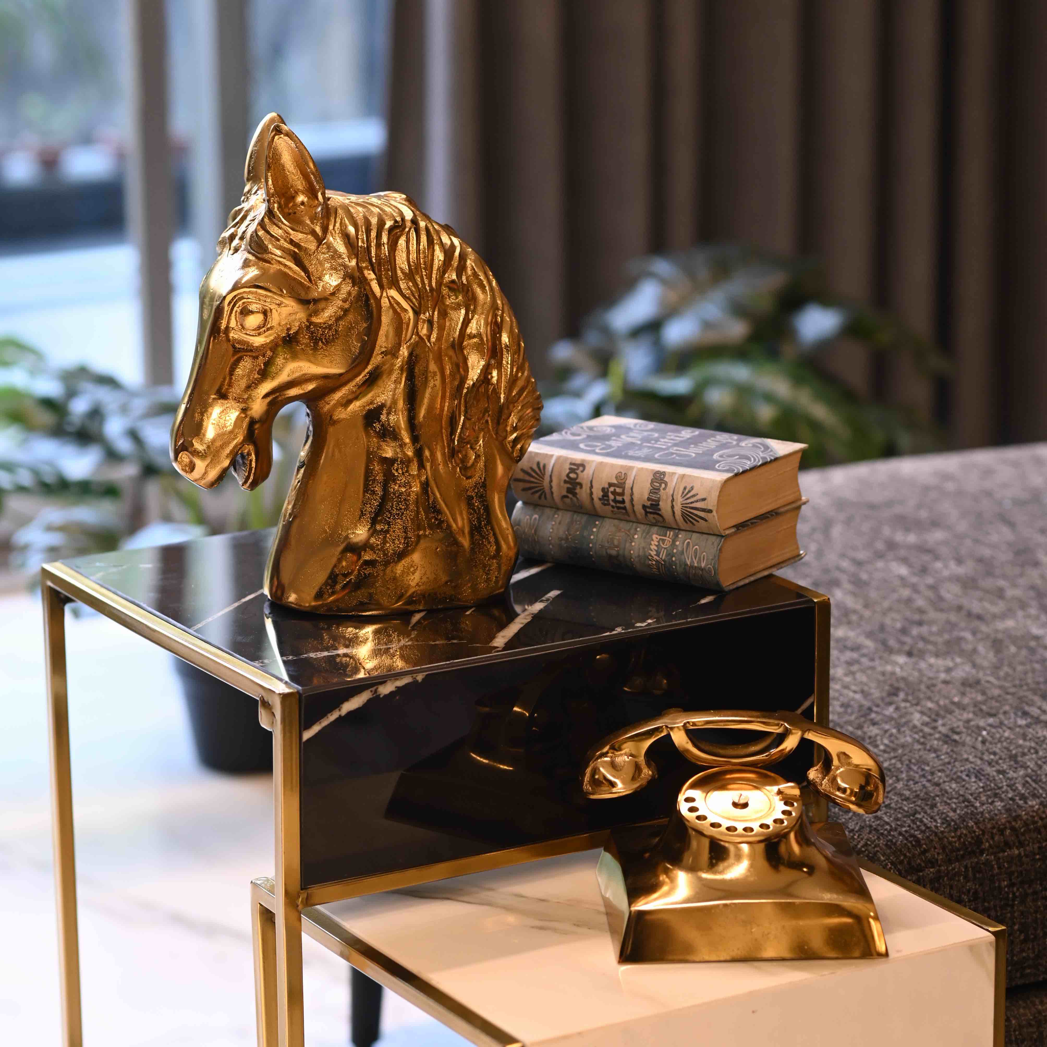 Elysian Horse Head Decorative Accent