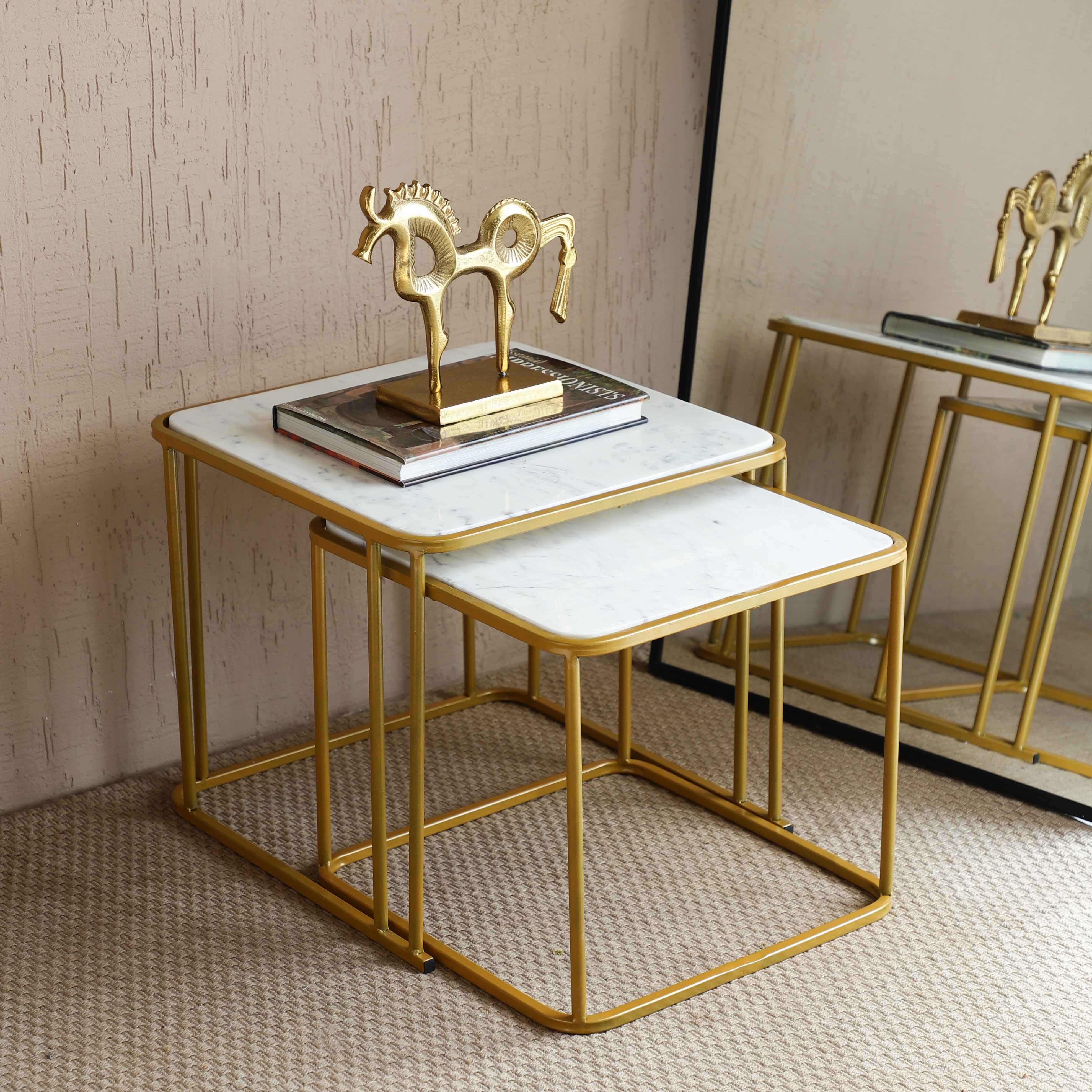 Marais Square Nesting Tables Set of 2