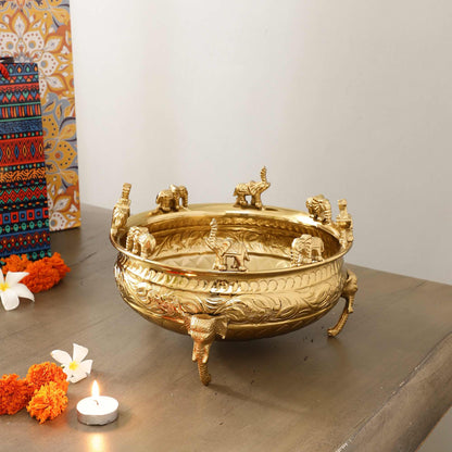 Handcrafted Elephant Urli