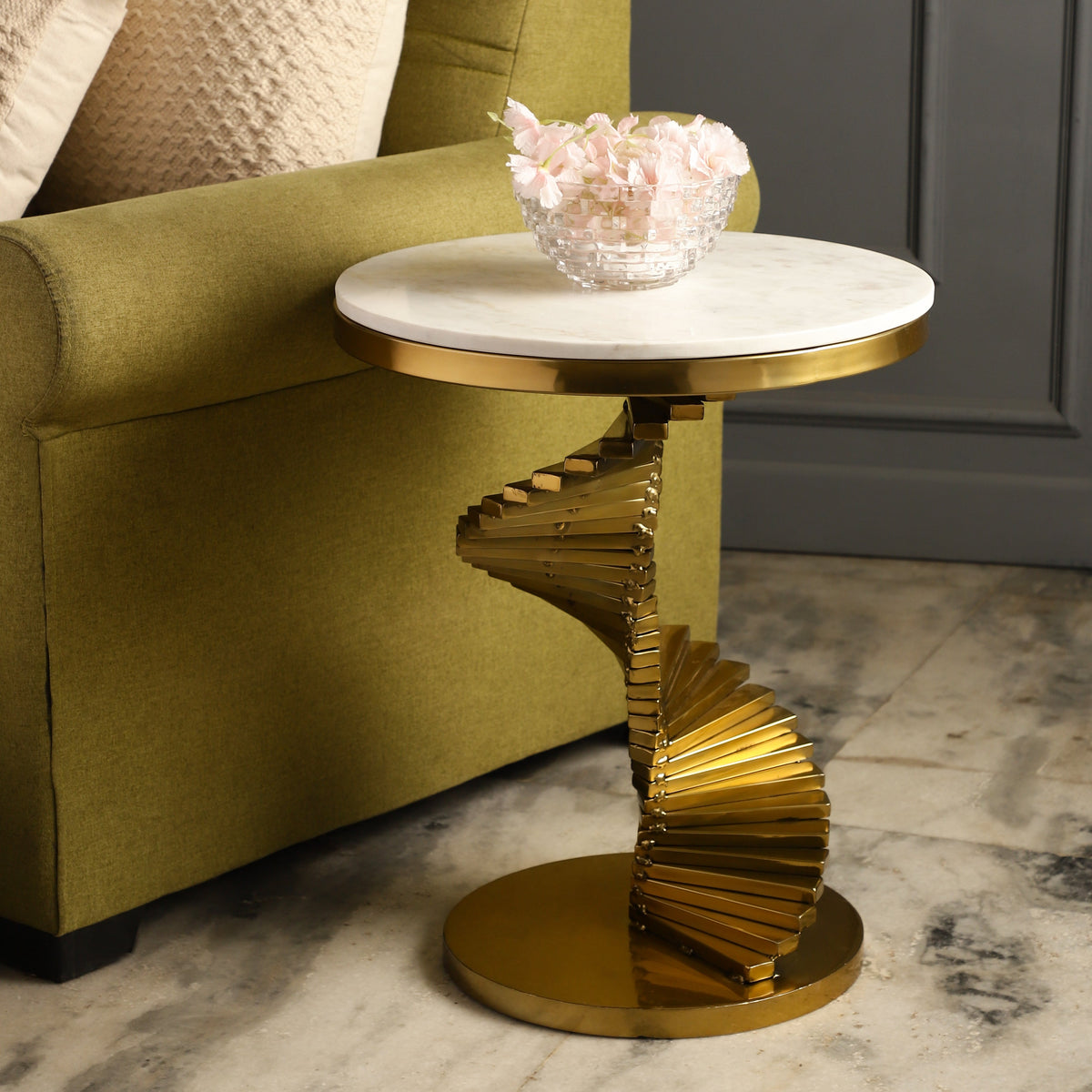 Scarlett Gold Table– Sammsara