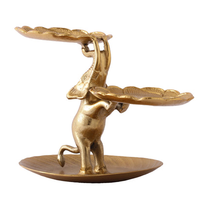 Regal Elephant Two Tier Accent Tray