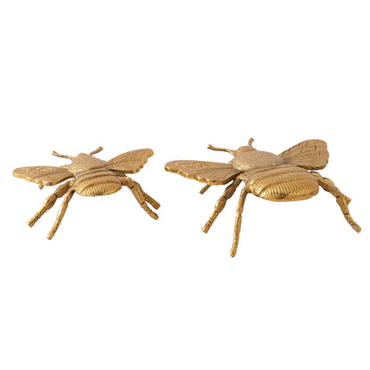 Oversized Aster Bee Accent Set of 2